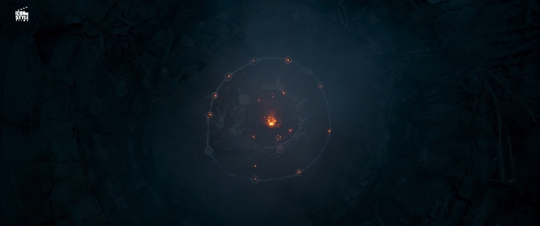 Ritual circle with fire — Ghabadkund